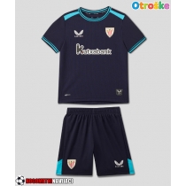 Otroške Nogometnih dresov Athletic Bilbao Gostujoči 2025-26 Kratki rokavi (+ hlače)